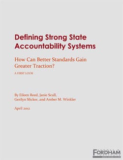 Defining Strong State Accountability Systems